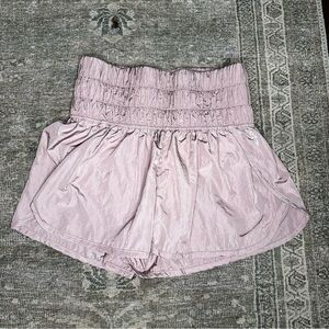 Free People Movement Women's Size Medium Mauve The Way Home Shorts